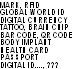 MARK, RFID
GLOBAL WORLD ID
DIGITAL CURRENCY
TATTOO, BRAIN CHIP
BAR CODE, QR CODE
BODY IMPLANT
HEALTH CARD
PASSPORT
DIGITAL ID...., ???